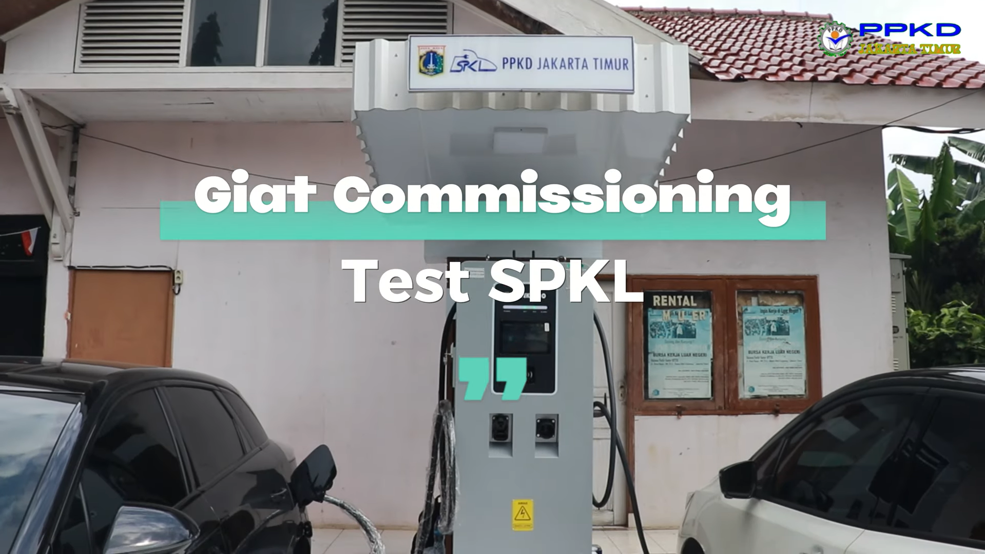 Giat Commission Test Stasiun Pengisian Kendaraan Listrik (SPKL)