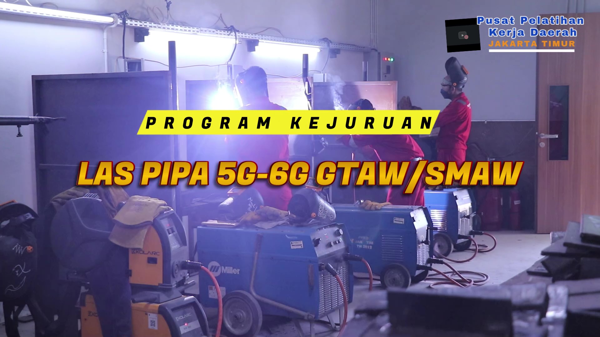 Tes Seleksi Pengelasan 5G-6G SMAW/GMAW