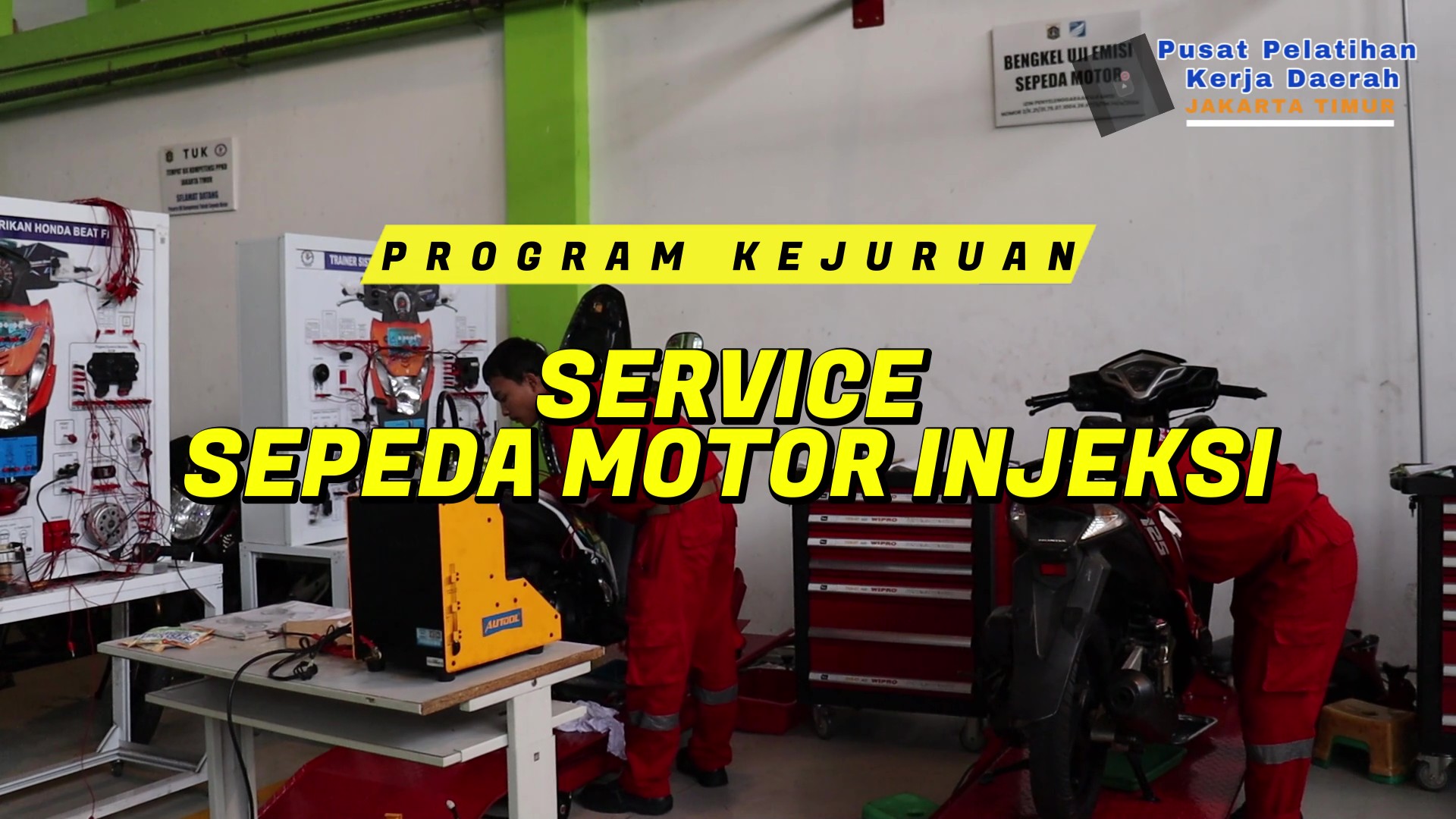 Tes Seleksi Service Sepeda Motor Injeksi
