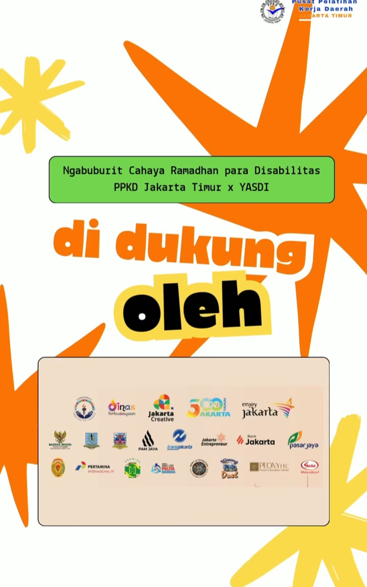 Ramaikan Ngabuburit Cahaya Ramadhan Para Disabilitas !