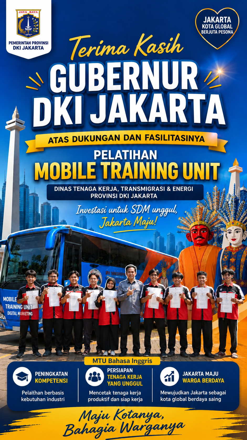 Successful Completion of the 1st Batch of the English Mobile Training Unit in 2026 at Cilangkap V